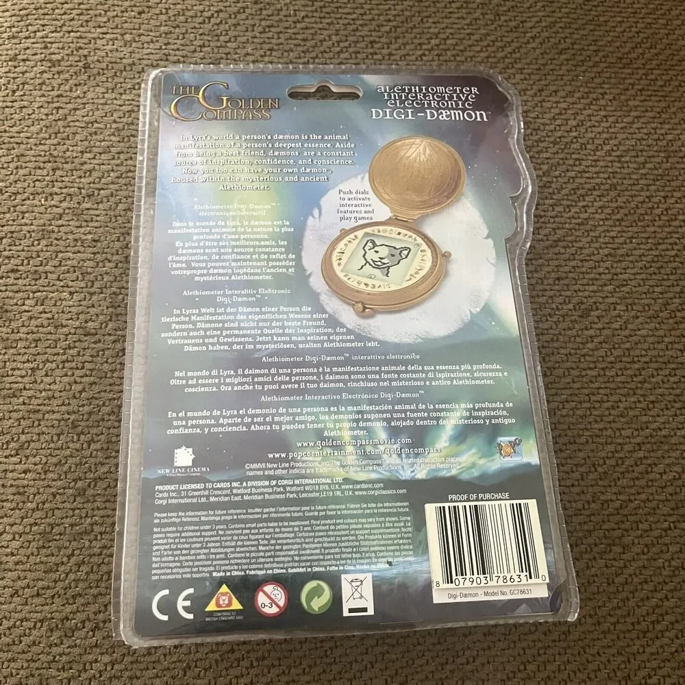 Golden Compass Alethiometer Digi-Daemon Interactive Electronic Game Brand New